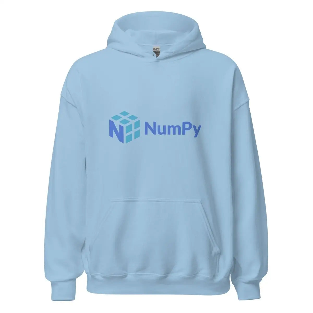 NumPy Logo Hoodie (unisex) - Light Blue / M