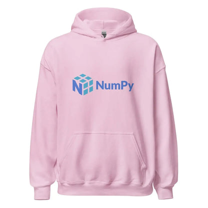 NumPy Logo Hoodie (unisex) - Light Pink / M