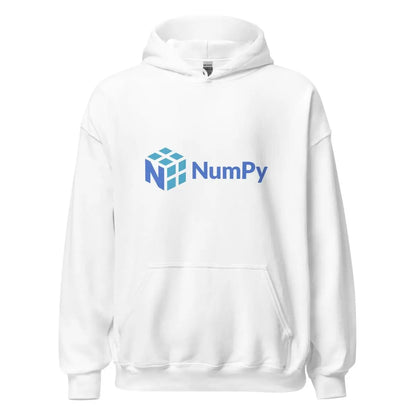 NumPy Logo Hoodie (unisex) - White / M