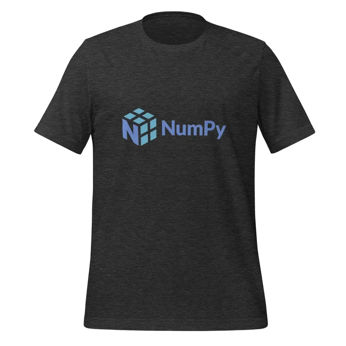 NumPy Logo T-Shirt (unisex) - Dark Grey Heather / M