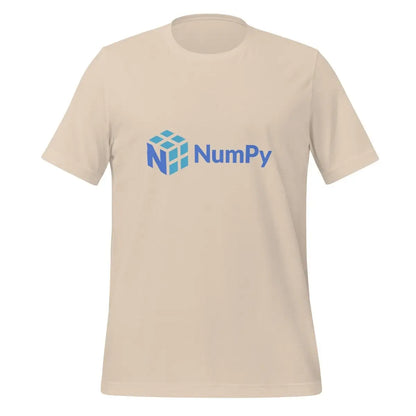 NumPy Logo T-Shirt (unisex) - Soft Cream / M