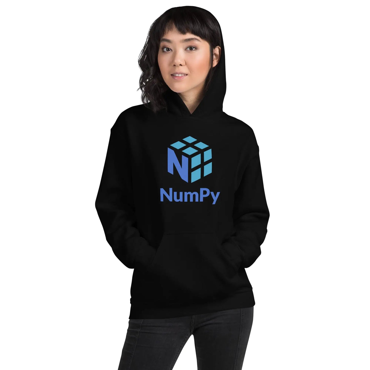 NumPy Stacked Logo Hoodie (unisex)