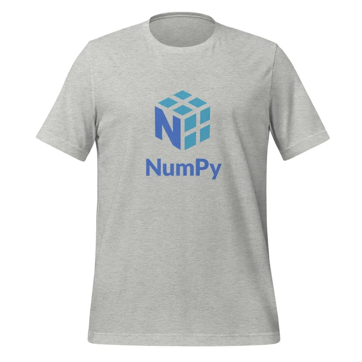 NumPy Stacked Logo T-Shirt (unisex) - Athletic Heather / M