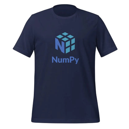 NumPy Stacked Logo T-Shirt (unisex) - Navy / M