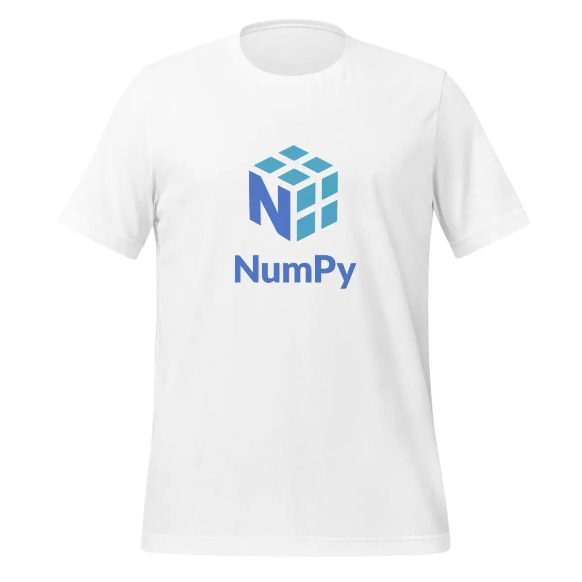 NumPy Stacked Logo T-Shirt (unisex) - White / M