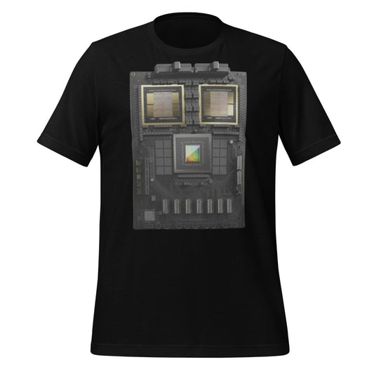 NVIDIA GB200 Grace Blackwell Superchip T-Shirt (unisex) - Black - AI Store