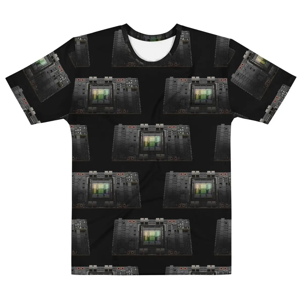 NVIDIA H100 Tensor Core GPUs T-Shirt (men) - M