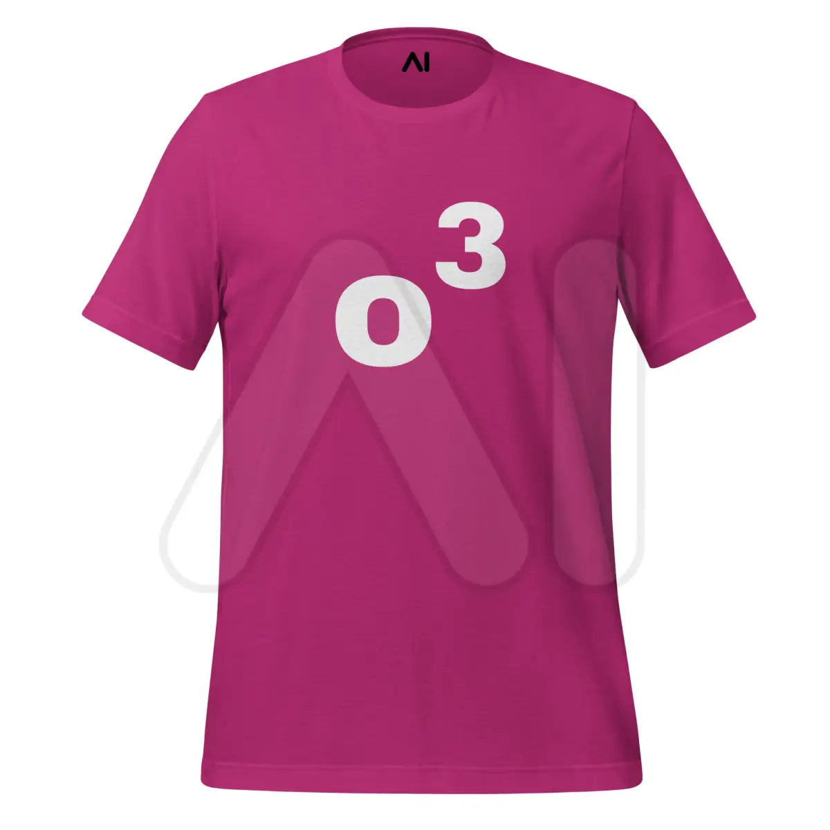 o to the Power of 3 T-Shirt (unisex) - Berry / M