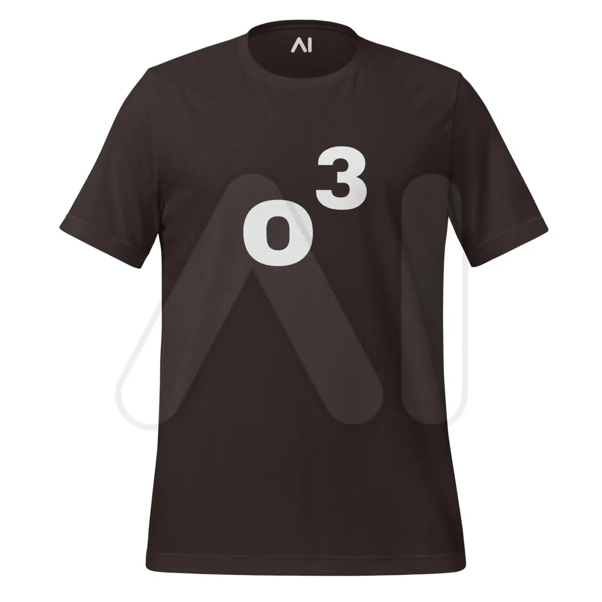 o to the Power of 3 T-Shirt (unisex) - Brown / M