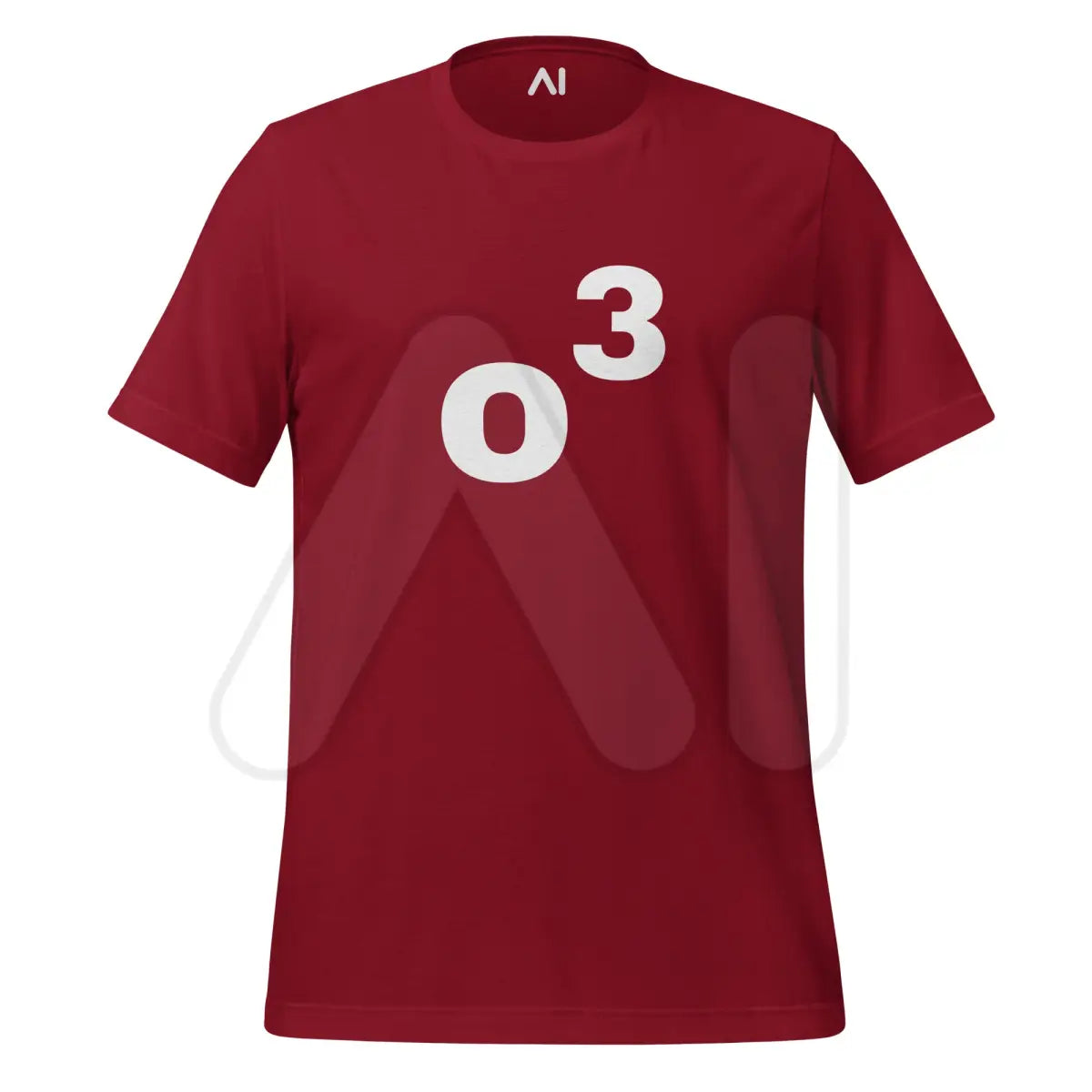 o to the Power of 3 T-Shirt (unisex) - Cardinal / M