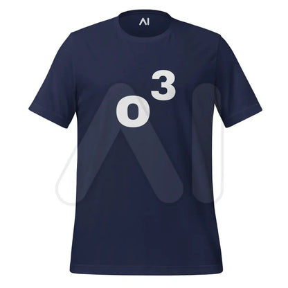 o to the Power of 3 T-Shirt (unisex) - Navy / M