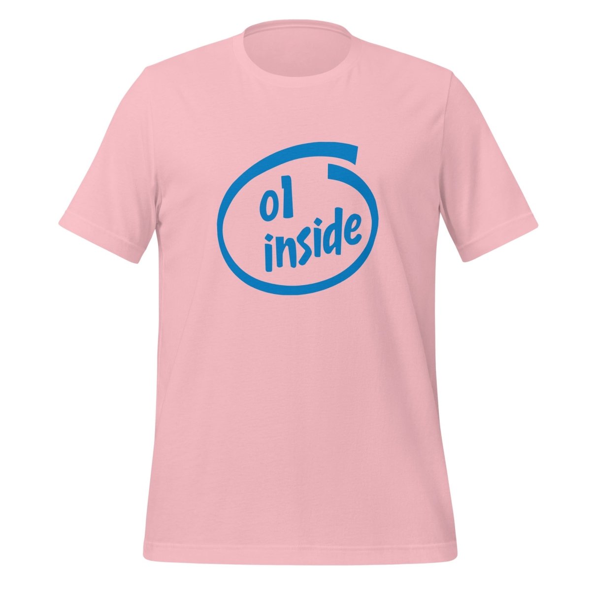 o1 Inside T-Shirt (unisex) - Pink - AI Store