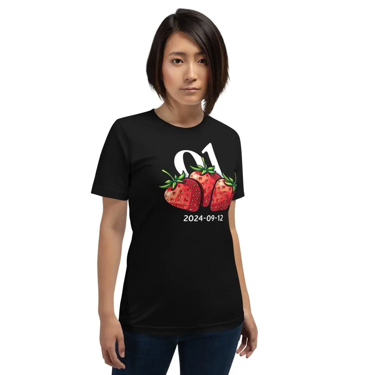 o1 Strawberries 2024-09-12 T-Shirt (unisex)