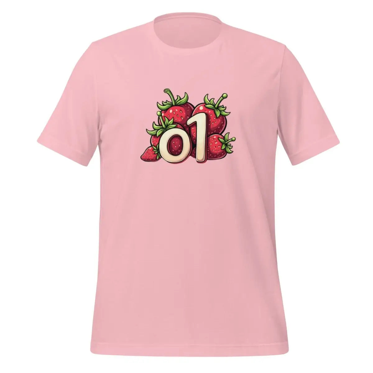 o1 Strawberries T-Shirt 2 (unisex) - Pink / M