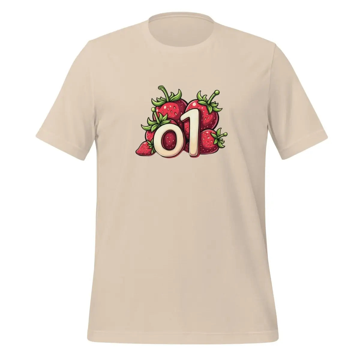 o1 Strawberries T-Shirt 2 (unisex) - Soft Cream / M