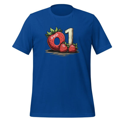 o1 Strawberry Donut T-Shirt (unisex) - True Royal - AI Store