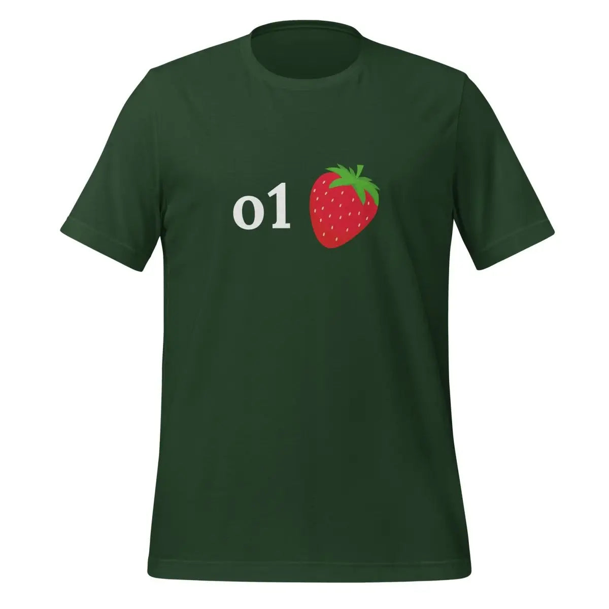 o1 Strawberry T-Shirt (unisex) - Forest / M