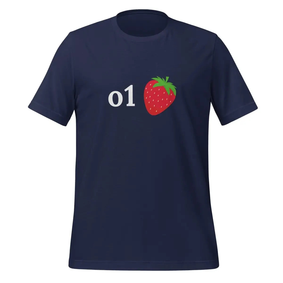 o1 Strawberry T-Shirt (unisex) - Navy / M