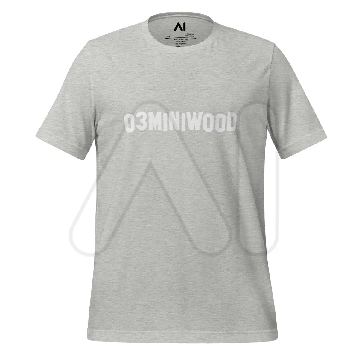 o3-mini Hollywood Sign T-Shirt (unisex) - Athletic Heather / M