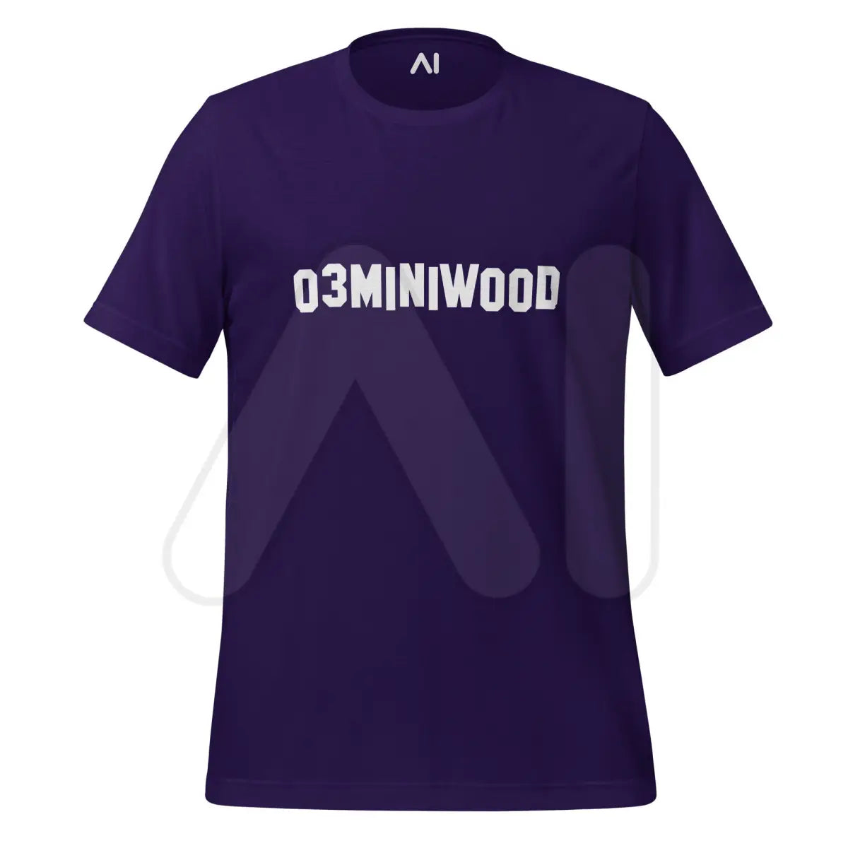 o3-mini Hollywood Sign T-Shirt (unisex) - Team Purple / M