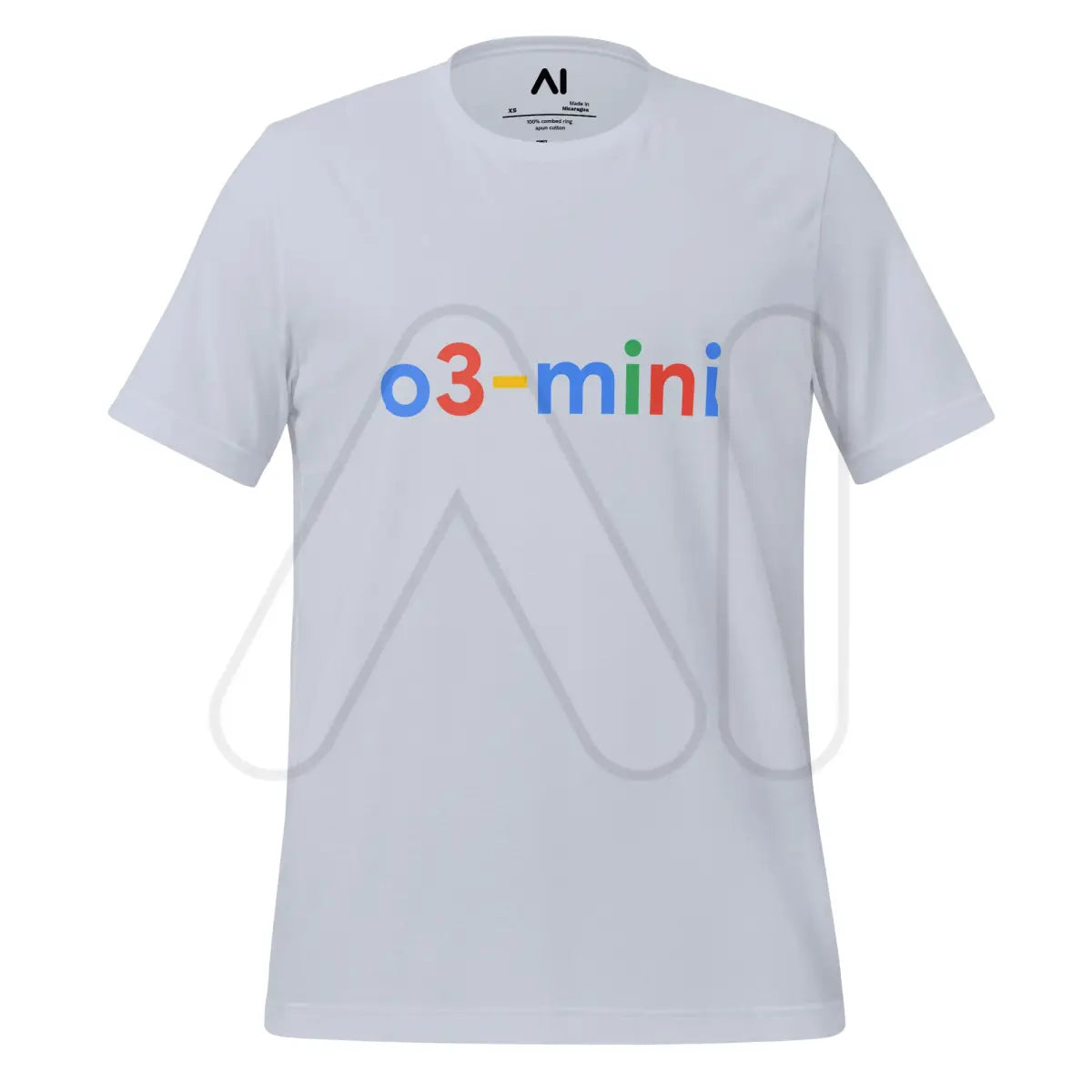 o3-mini Search Logo T-Shirt (unisex) - Light Blue / M