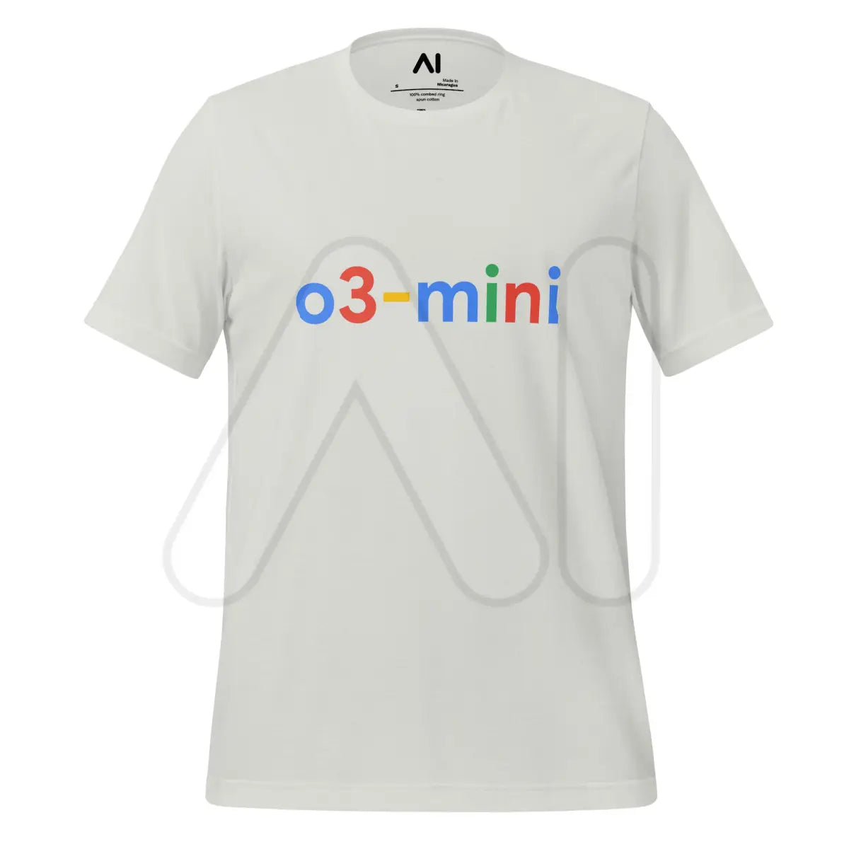 o3-mini Search Logo T-Shirt (unisex) - Silver / M