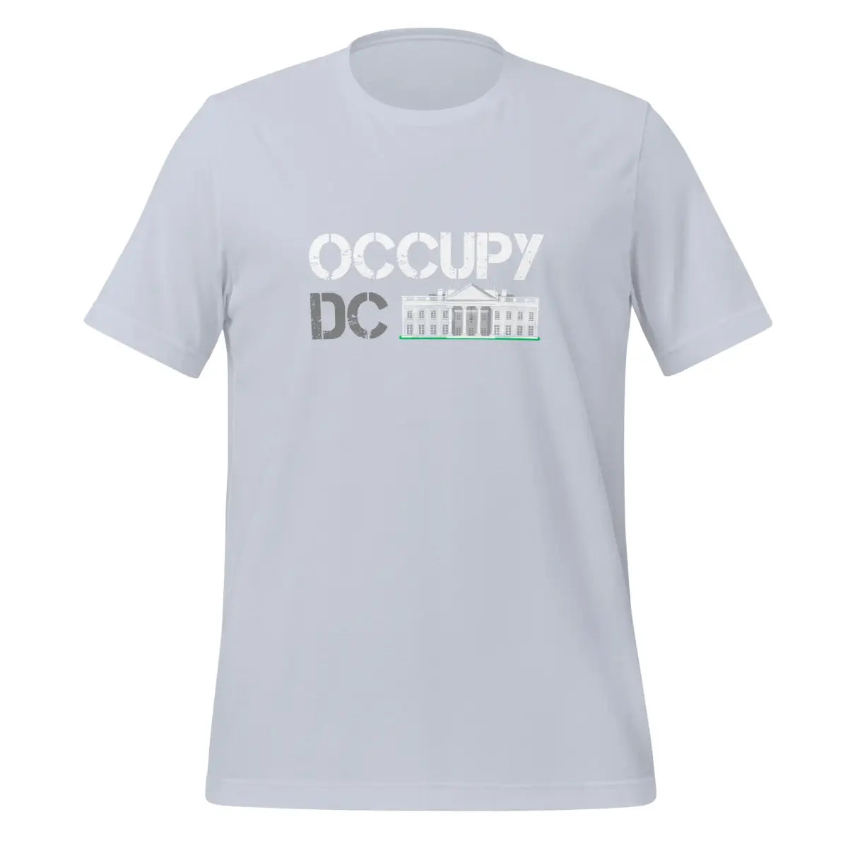 The Occupy Dc T-shirt for Elon (unisex) Light Blue / m.