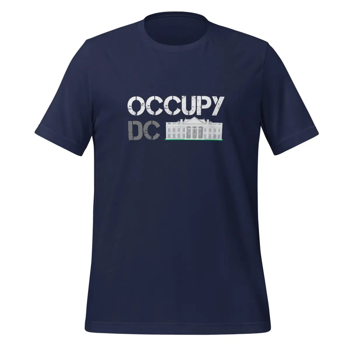 The Occupy Dc T-shirt for Elon (unisex) Navy / m.