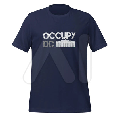 The Occupy Dc T-shirt for Elon (unisex) Navy / m.