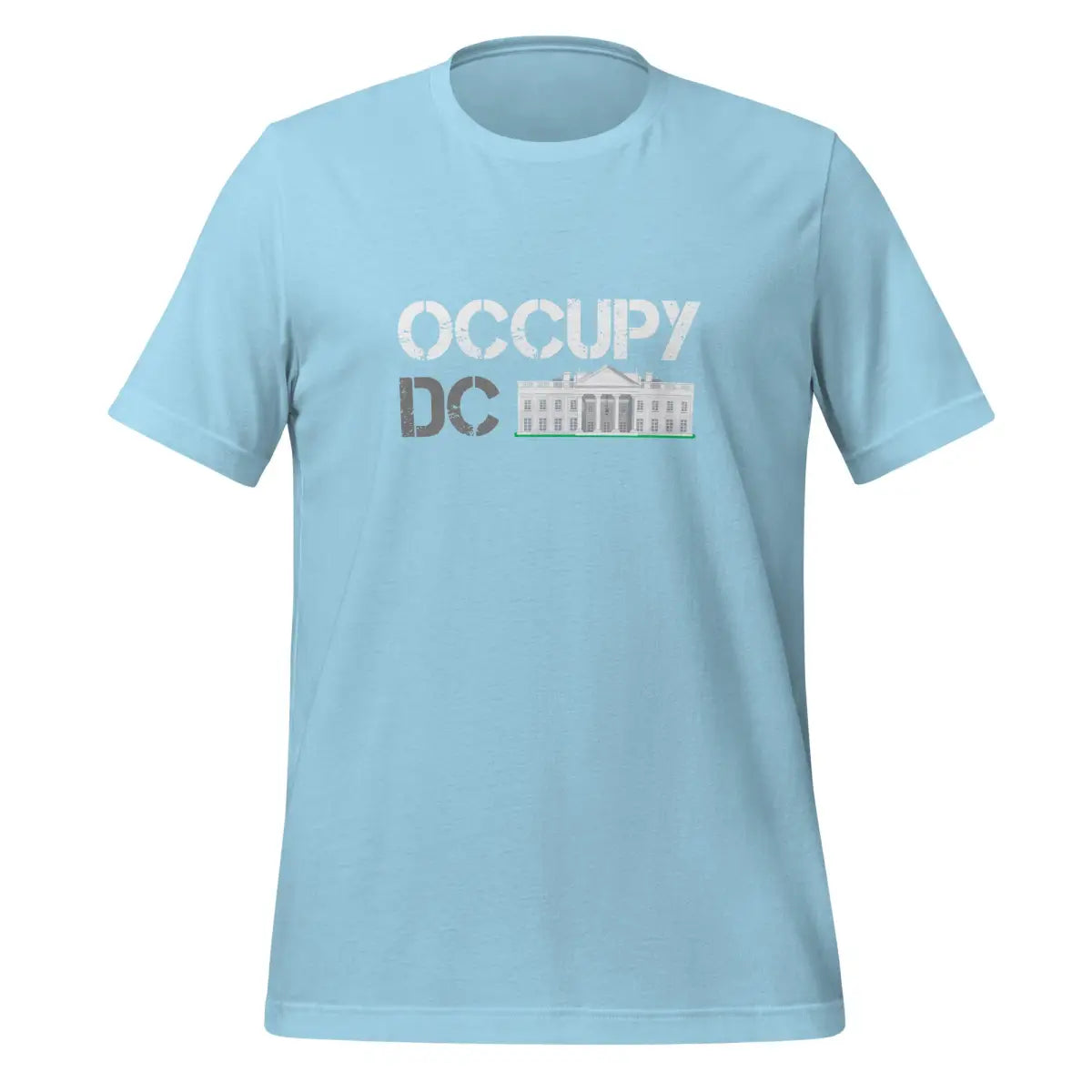 The Occupy Dc T-shirt for Elon (unisex) Ocean Blue / m.