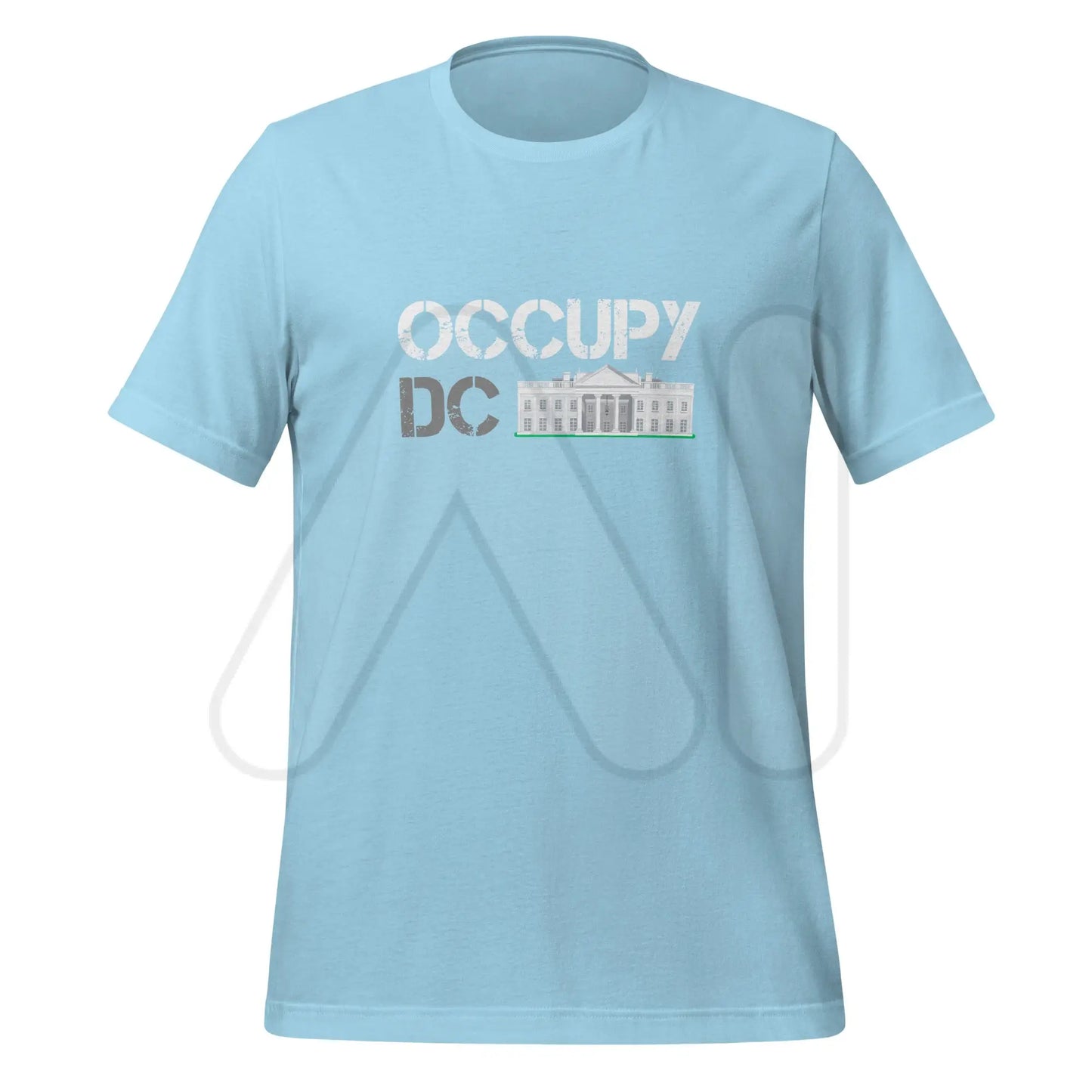 Occupy DC T-Shirt for Elon (unisex) - Ocean Blue / M