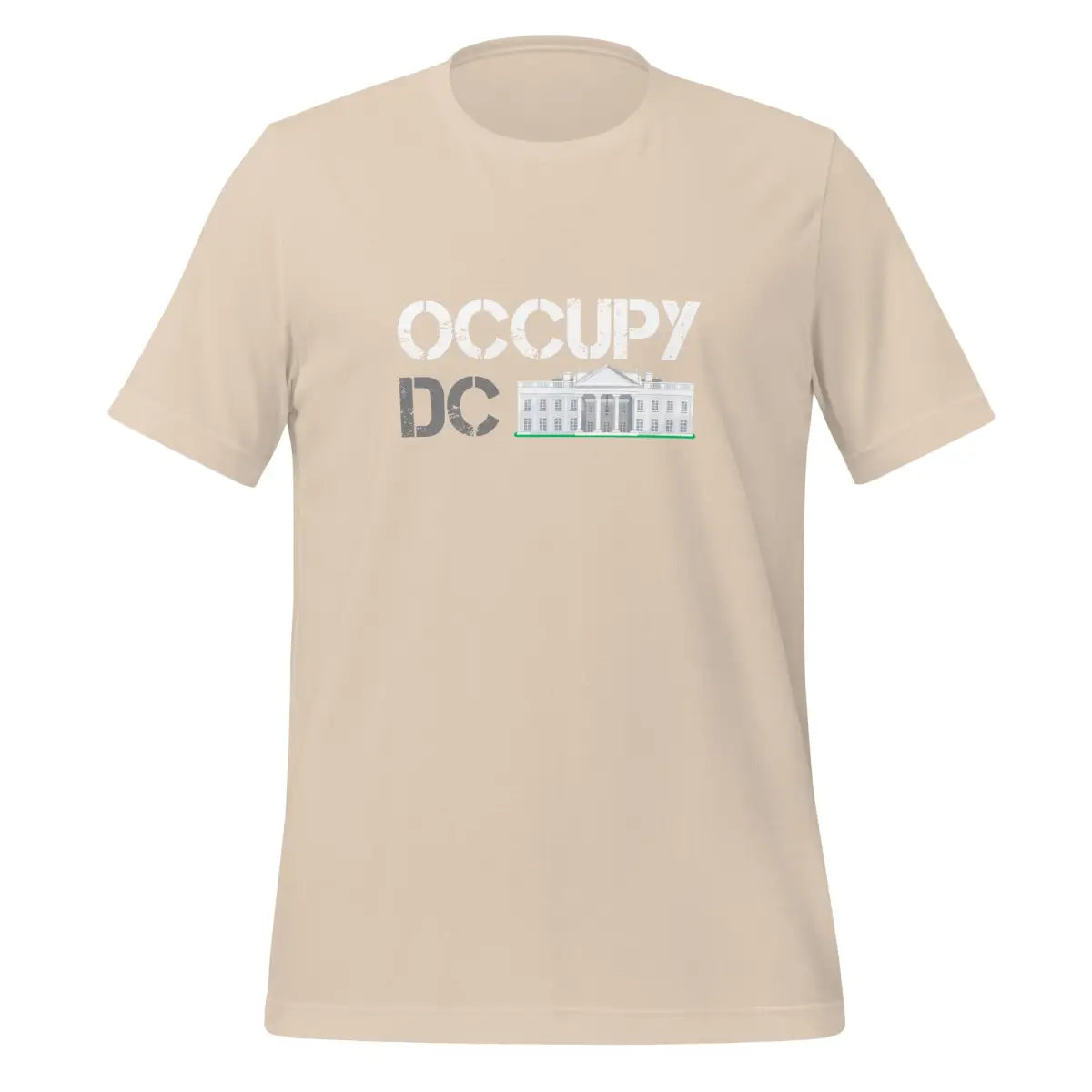 The Occupy Dc T-shirt for Elon (unisex) Soft Cream / m.