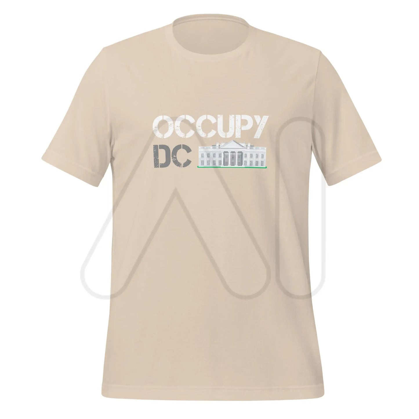 The Occupy Dc T-shirt for Elon (unisex) Soft Cream / m.