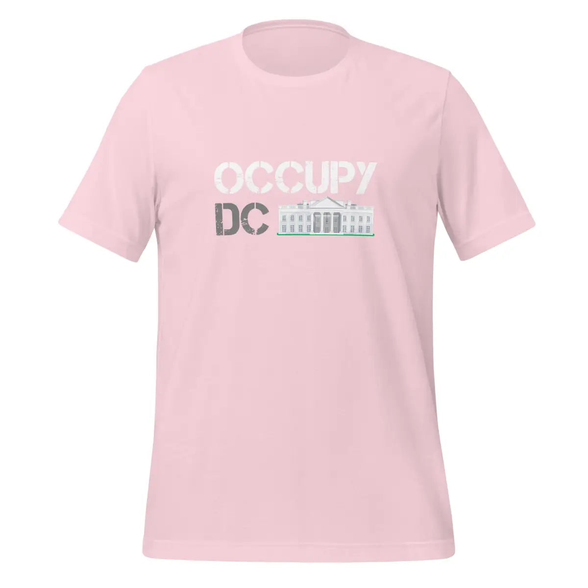 The Occupy Dc T-shirt for Elon (unisex) Soft Pink / m.