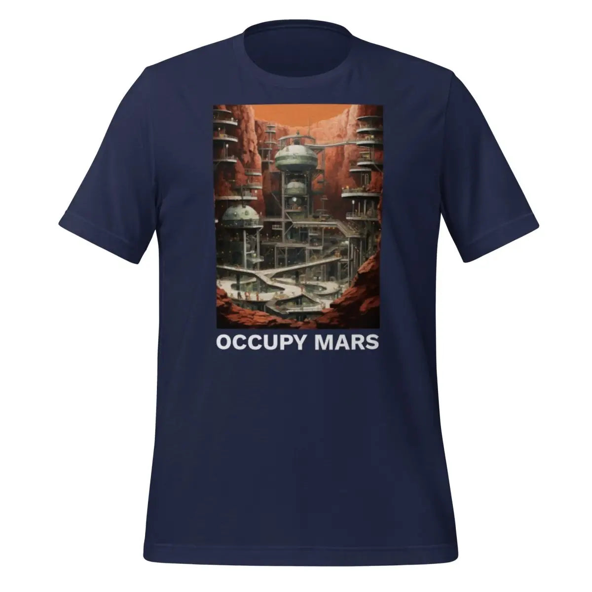 Occupy Mars T-Shirt 1 (unisex) - Navy / M