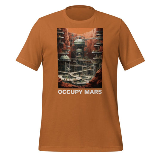 Occupy Mars T - Shirt 1 (unisex) - Toast - AI Store