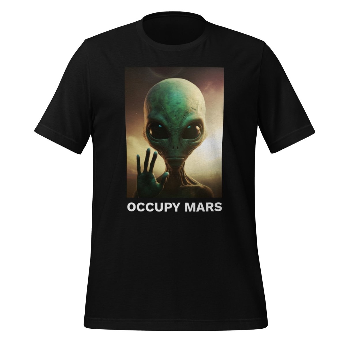 Occupy Mars T - Shirt 2 (unisex) - Black - AI Store