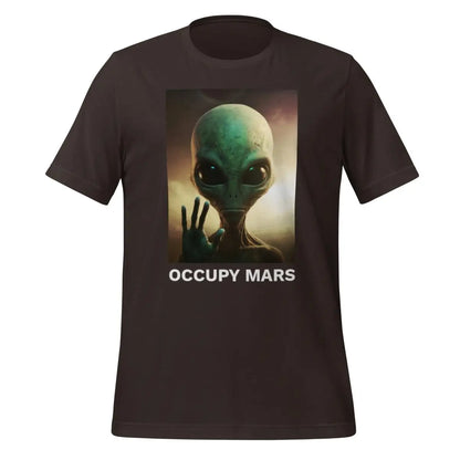 Occupy Mars T-Shirt 2 (unisex) - Brown / M