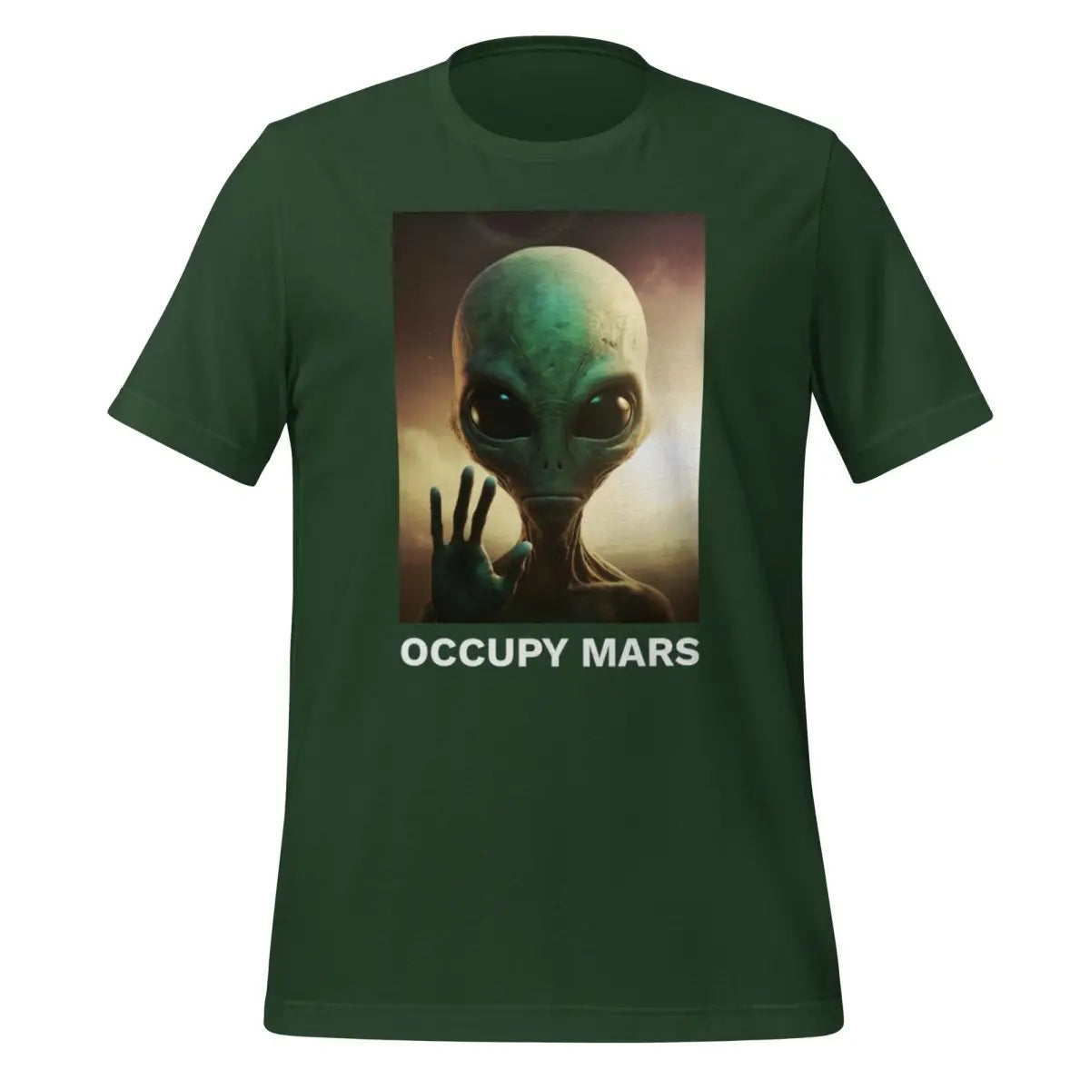 Occupy Mars T-Shirt 2 (unisex) - Forest / M