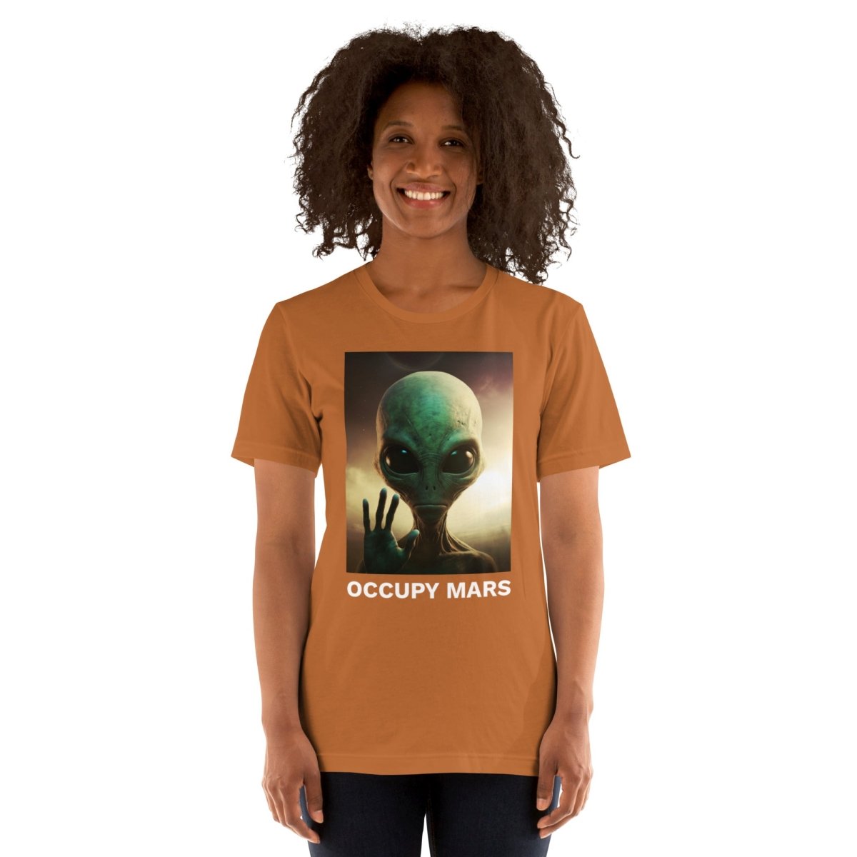 Occupy Mars T - Shirt 2 (unisex) - Toast - AI Store