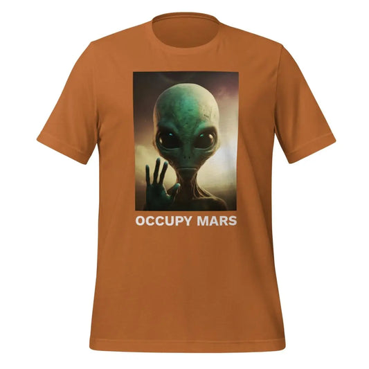 Occupy Mars T-Shirt 2 (unisex) - Toast / M