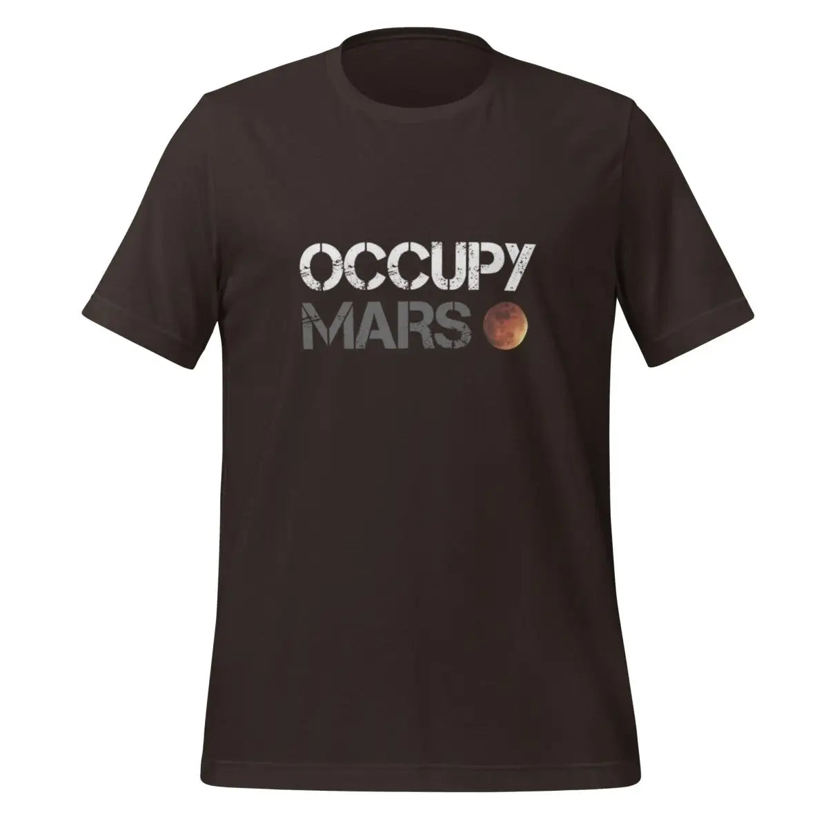 Occupy Mars T-Shirt (unisex) - Brown / M