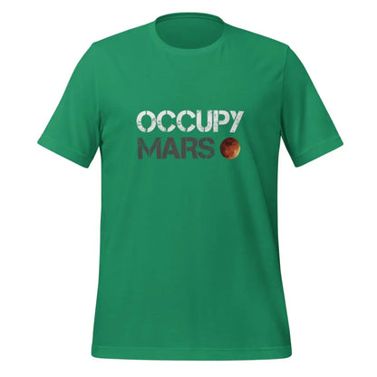 Occupy Mars T-Shirt (unisex) - Kelly / M