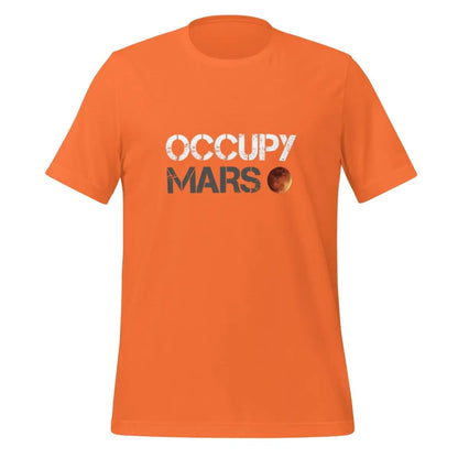 Occupy Mars T-Shirt (unisex) - Orange / M