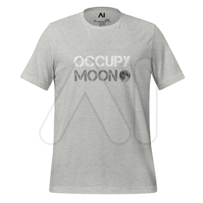 Occupy Moon T-Shirt (unisex) - Athletic Heather / M