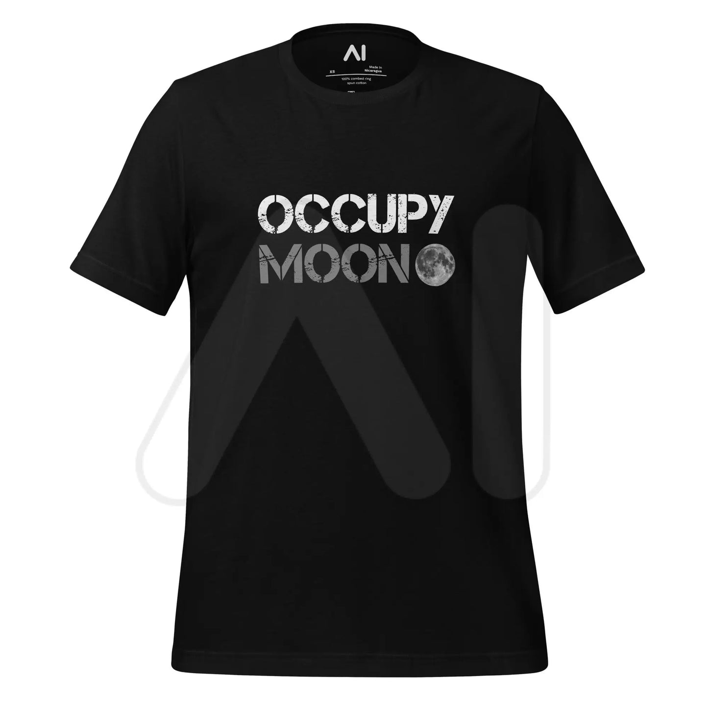 Occupy Moon T-Shirt (unisex) - Black / M