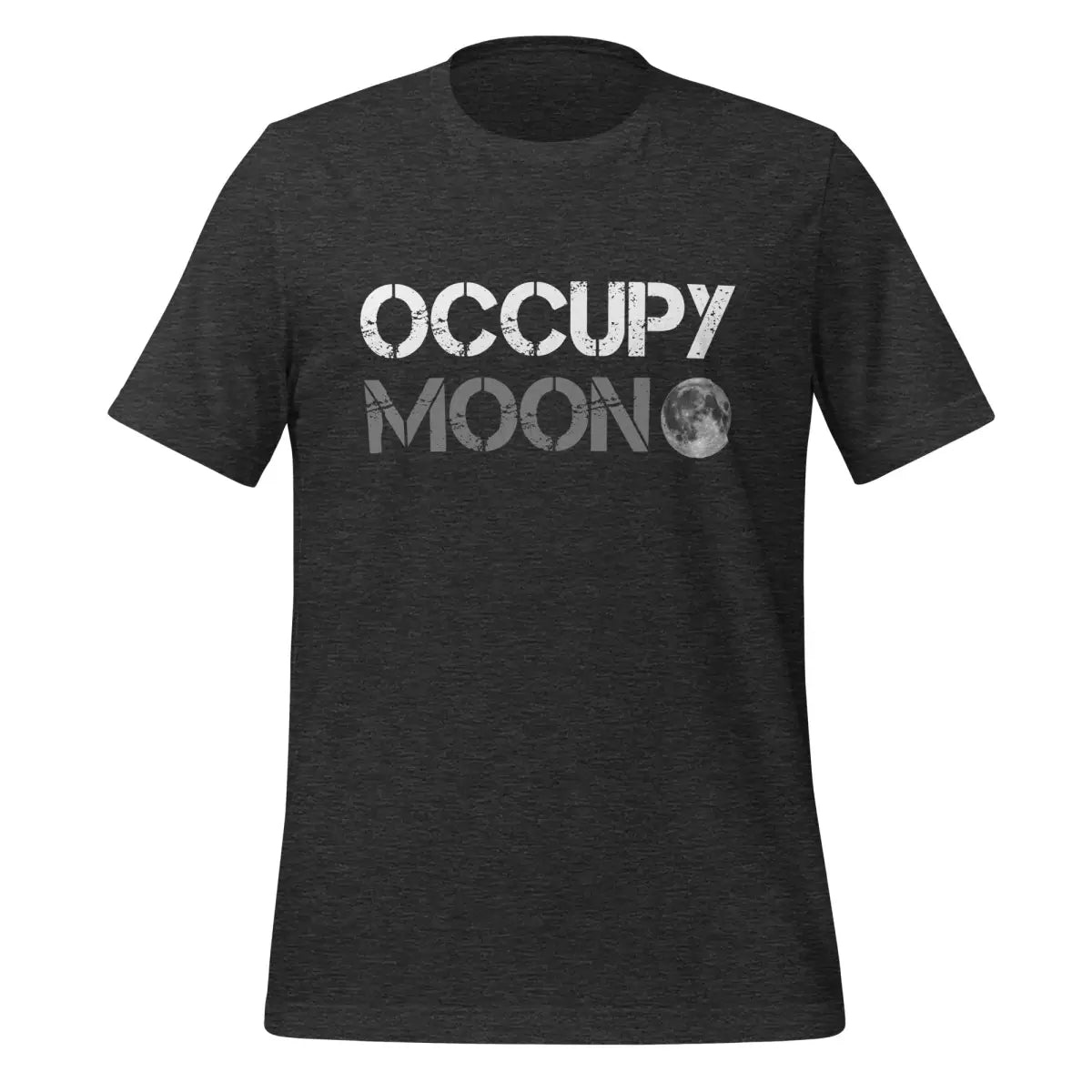 Occupy Moon T-Shirt (unisex) - Dark Grey Heather / M