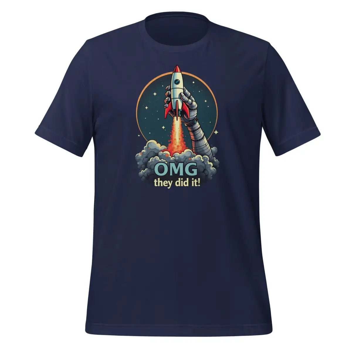 OMG they did it! T-Shirt (unisex) - Navy / M