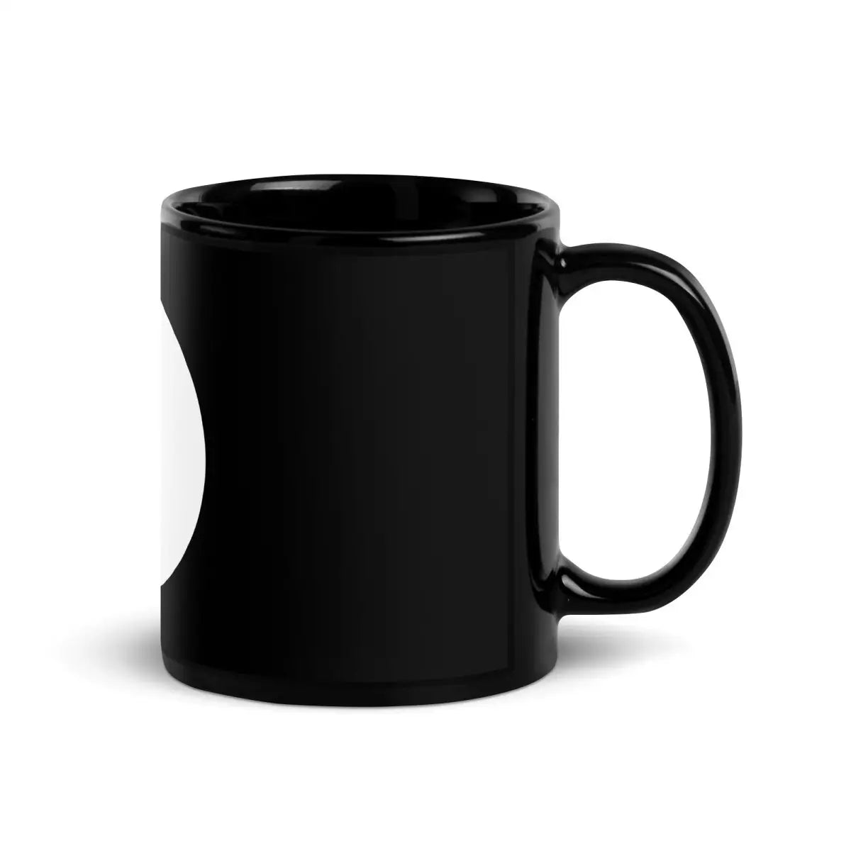 Open Interpreter Black Glossy Mug