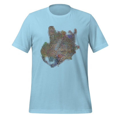 OpenAI Activation Atlas T - Shirt (unisex) - Ocean Blue - AI Store
